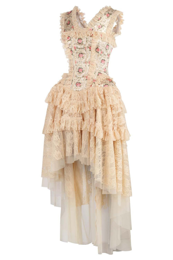 corset dress vintage Lace Reverie Size:M US Size Muslim Evening Gown Champagne Shoes for Men Discover elegance with our