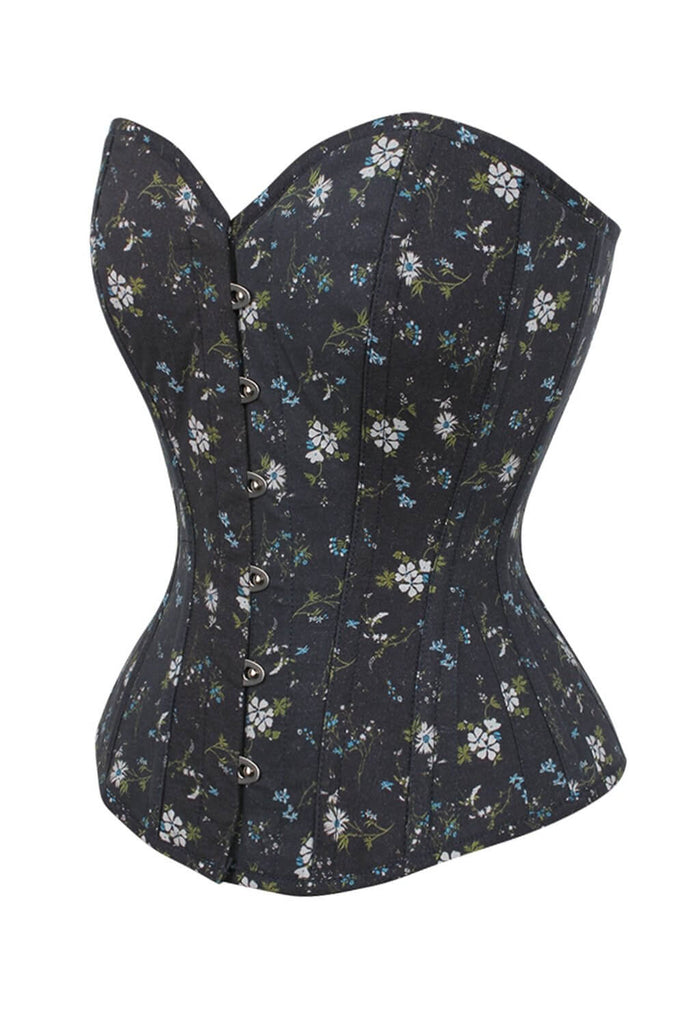 Vintage Styled Daisy Corset Overbust