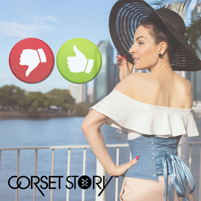 The pros and cons of corsets