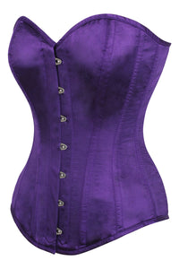superdown Catey Corset Top in Purple Hidden Side Zipper Size Small