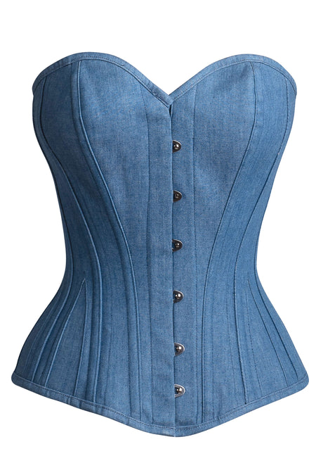 Shoppers sent into a spin and crash Glassons website as they race to buy a  popular blue corset top
