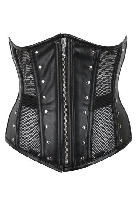 Black and ruby over bust steelboned corset  Romantic goth corset – Gallery  Serpentine
