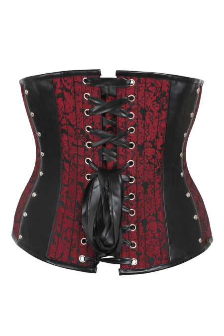 Chocolate Covered Strawberry Underbust Corset | 100% New High Quality