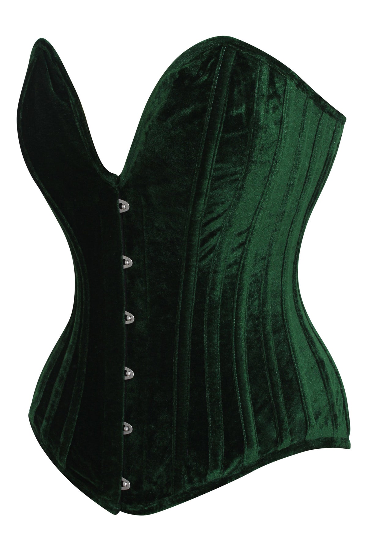 Evolete Overbust Maroon Corset main image 0