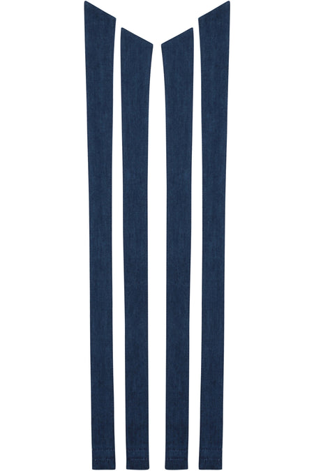 Dahlia Shoulder Strap Blue Chambray