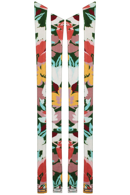 Dahlia Shoulder Strap Floral Explosion Viscose