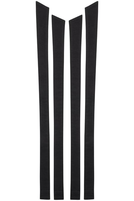 Dahlia Shoulder Strap Black Cotton