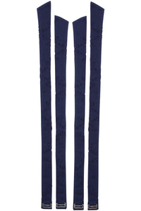 Dahlia Shoulder Strap Summer Navy Broderie Anglaise Cotton