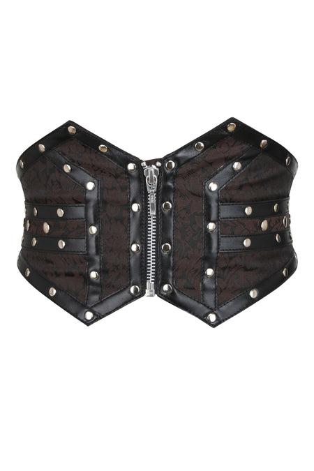 Brown Steampunk Corset Inspired Belt (UK)