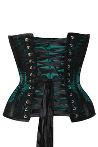 Corset Story WTS504 Historic Inspired Green Waist Taming Overbust