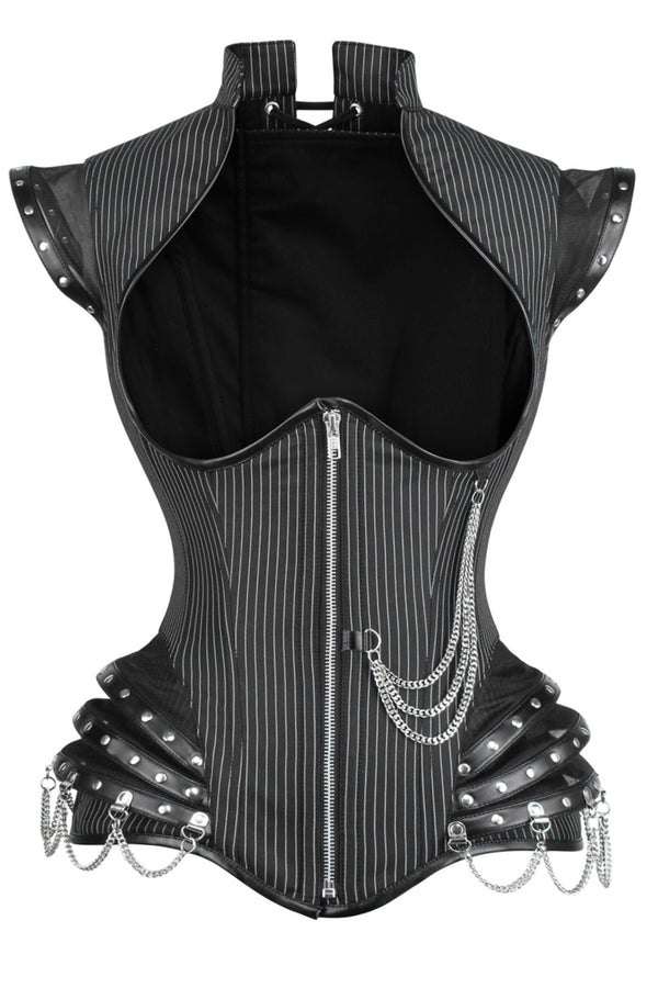 Corset Story WTS530 Pinstripe Underbust Corset