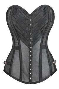 Corset Story WTS604 Lingerie Black Mesh Overbust