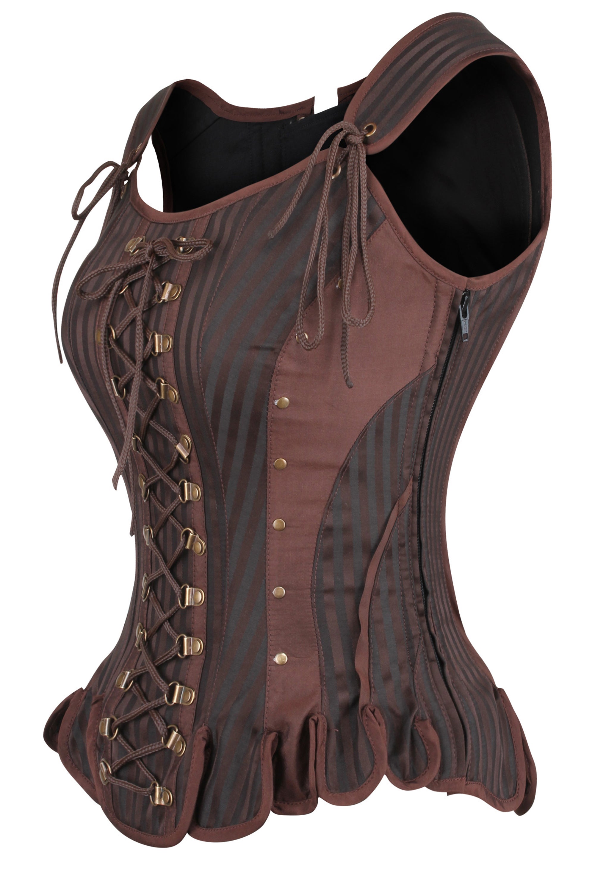 Medieval and LARP Handmade Genuine Full Size Leather Corset at Rs