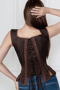 Corset Story WTS818 Medieval Inspired Steampunk LARP Corset