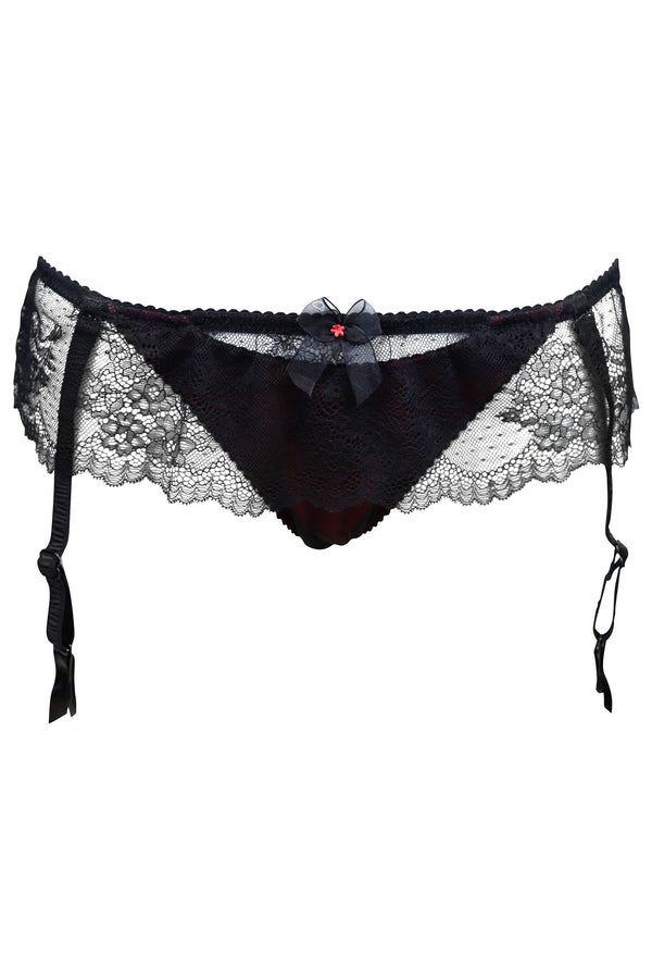 Pour Moi - Frill Me Skirted Suspender Brief
