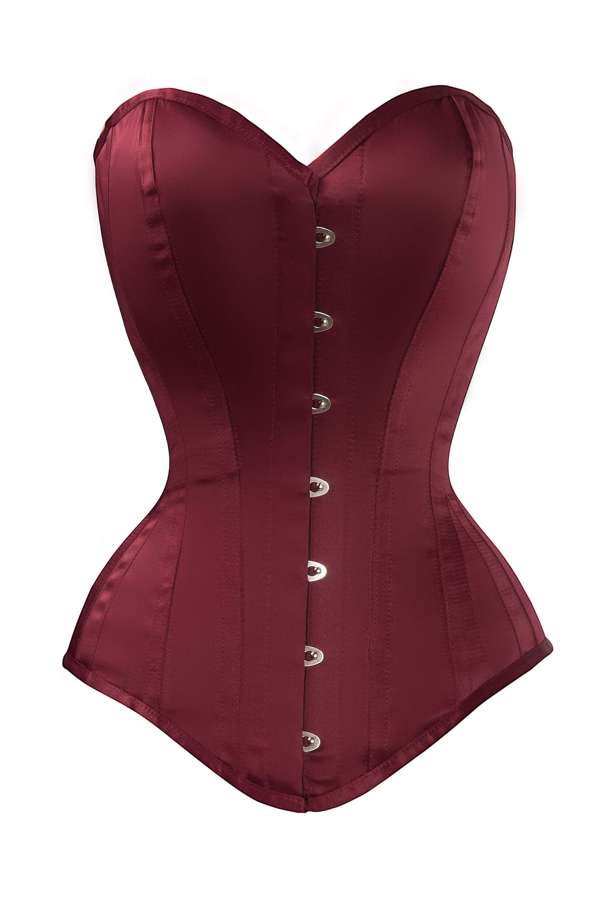 Black velvet flock Underbust Waist Training Corset