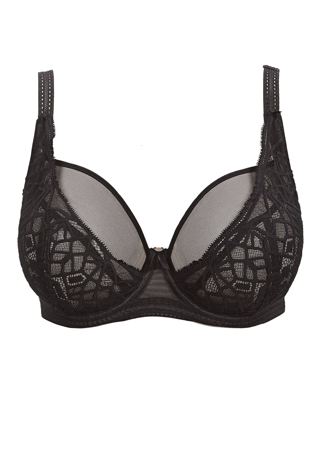 Freya - Soiree Lace Black High Apex Bra