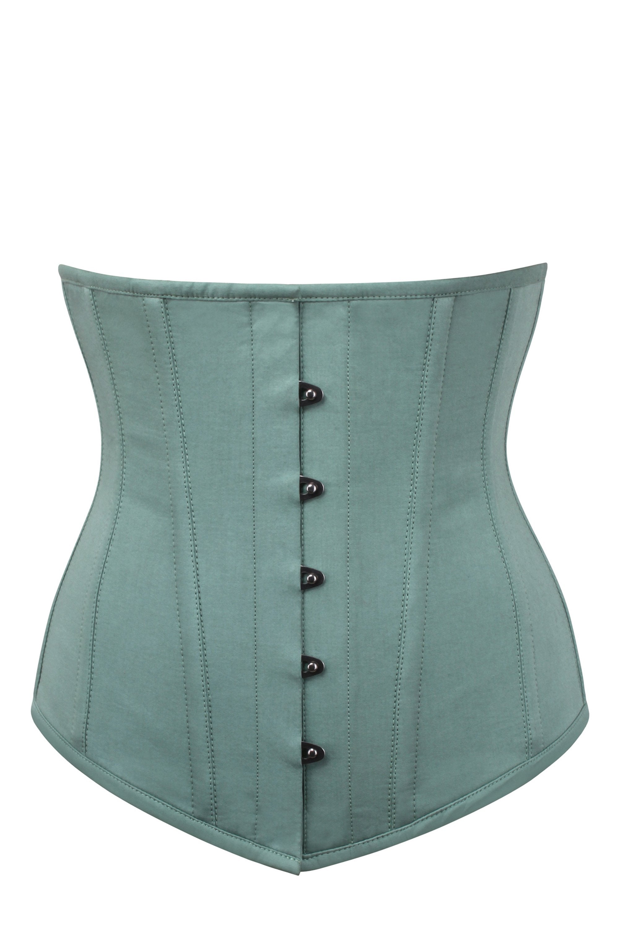 Sage Green Longline Underbust Corset