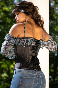 Floral Corset Top - Perfect for Summer