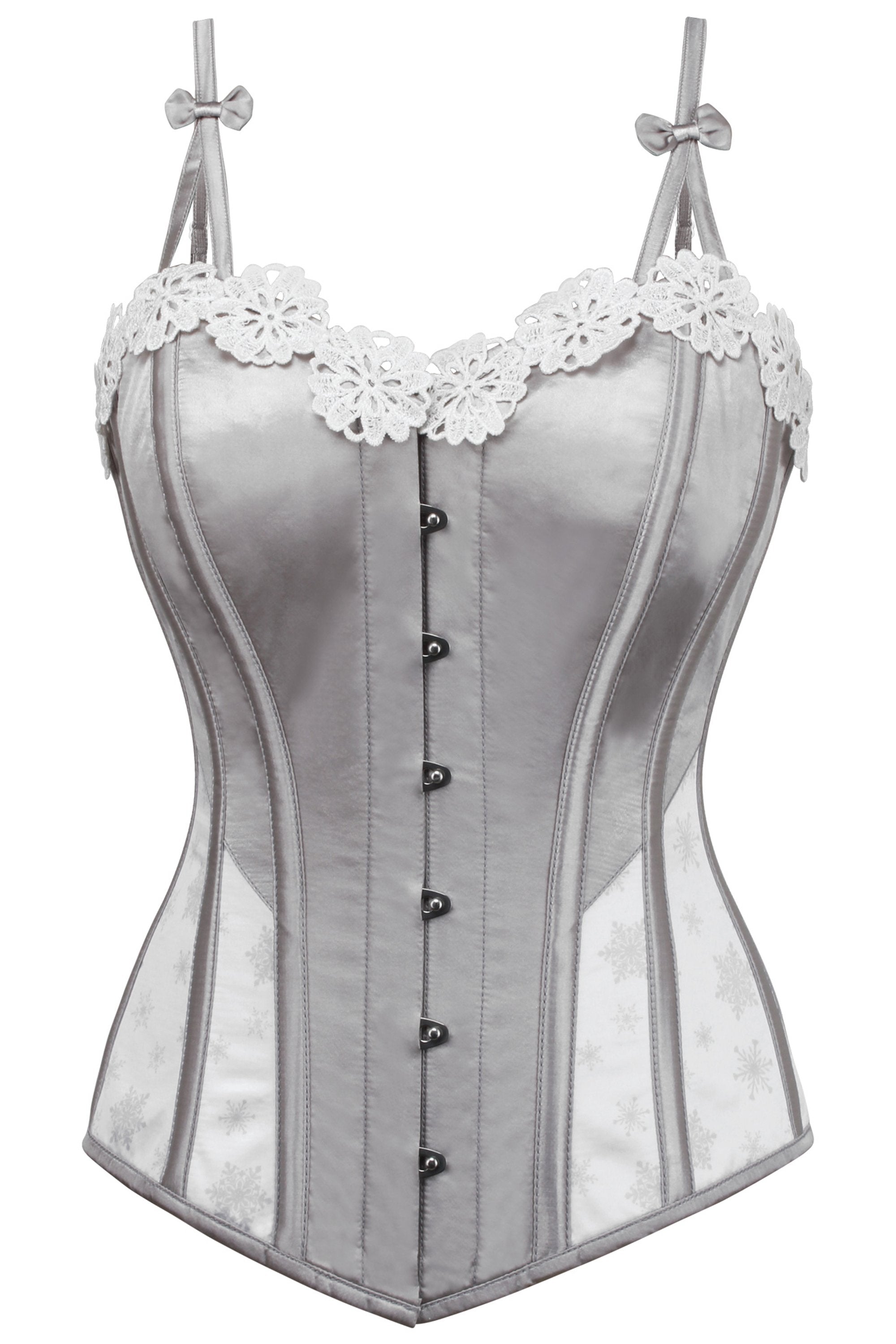 Vintage embroidered corset 32-36 C cup