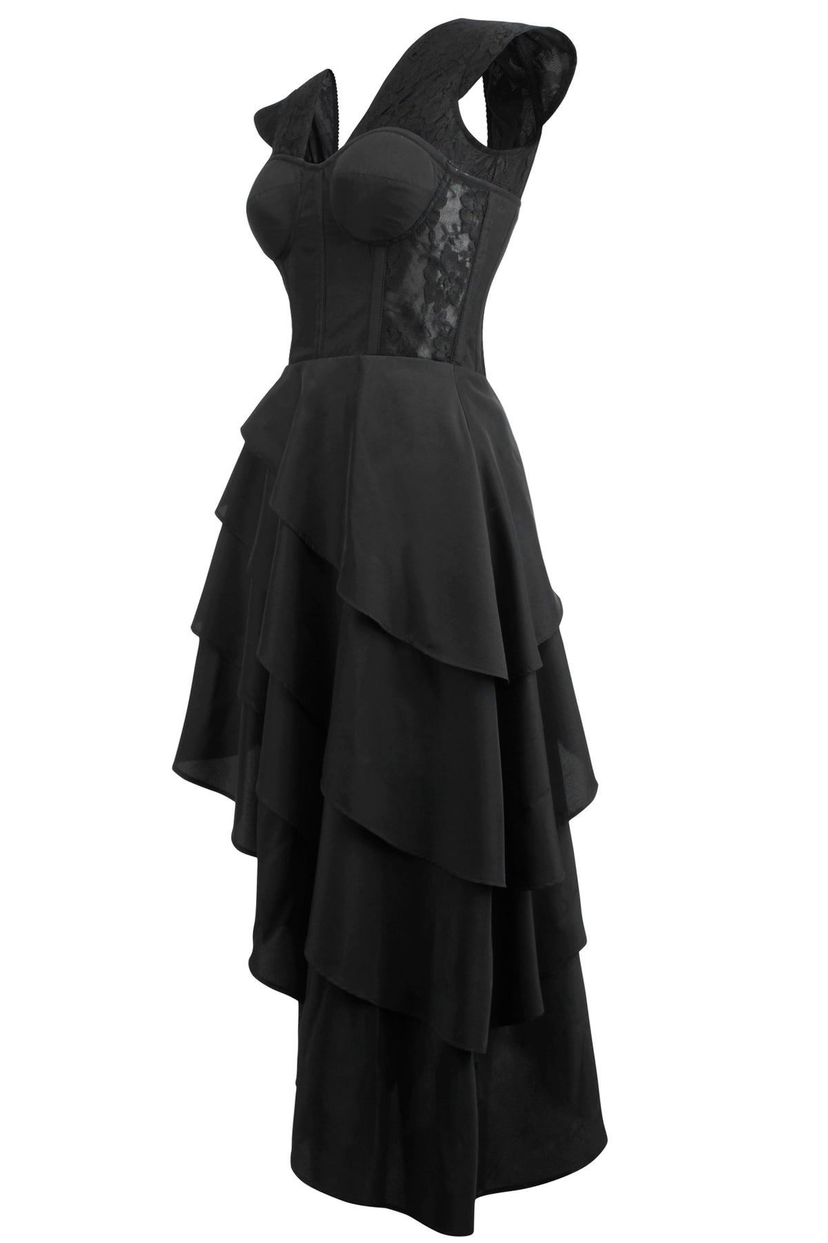 Little Black Corseted Dress
