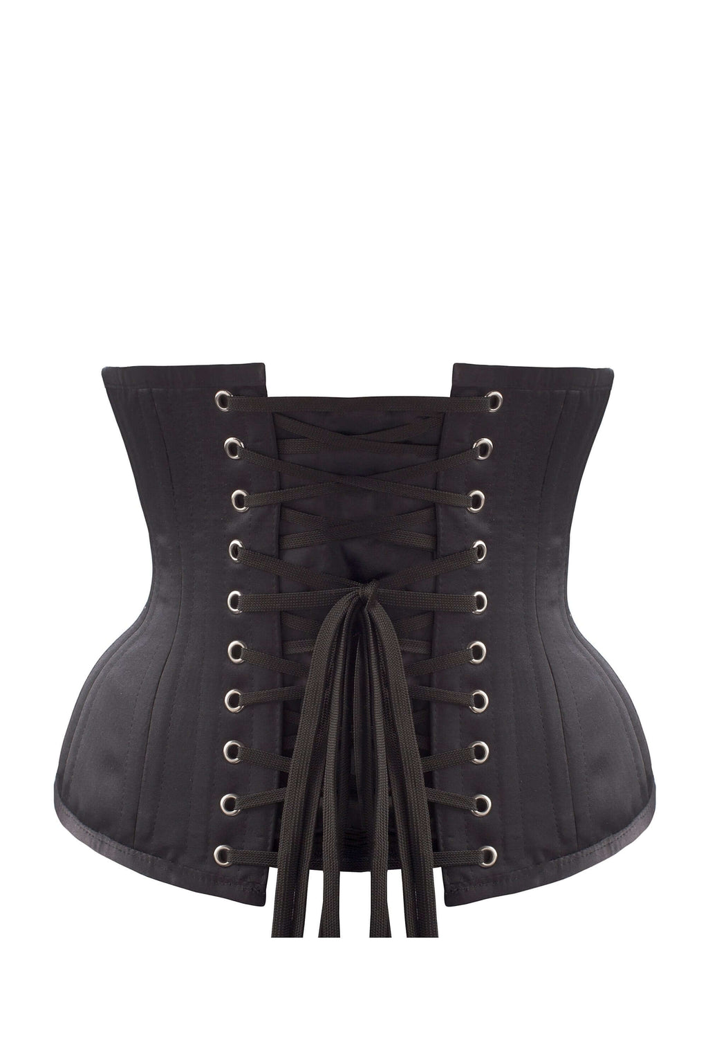Black Waist Training Underbust Corset