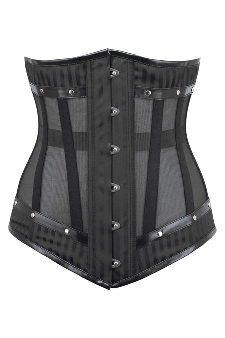Everbellus Womens Adjustable Shoulder Strap Waist Trainer Vest Underbust  Corset Black XS at  Women's Clothing store
